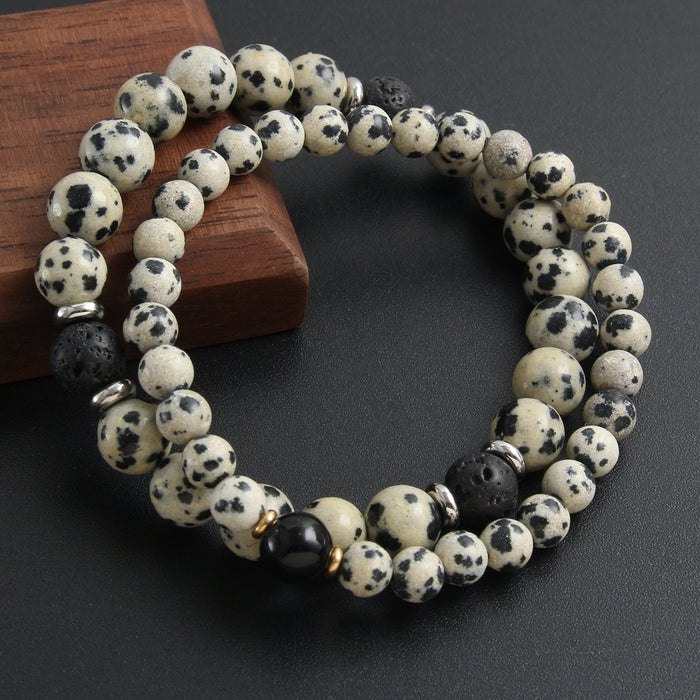 Wholesale Natural Stone Spot Bracelet JDC-BT-HongM005