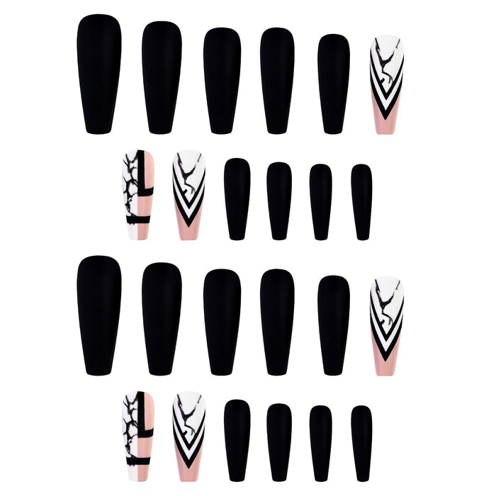 Wholesale Nail Stickers Plastic Ballet Nail Chips JDC-NS-oumei009