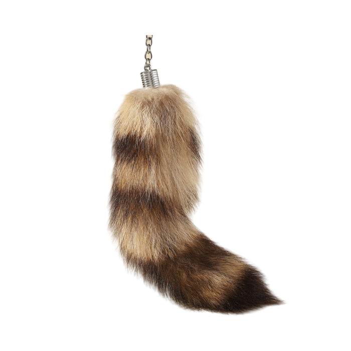 Wholesale Fox Tail Plush Keychain JDC-KC-RongRui045