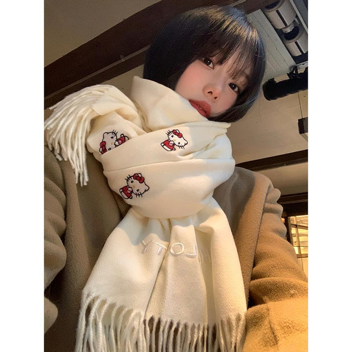 Wholesale Embroidered Cashmere f