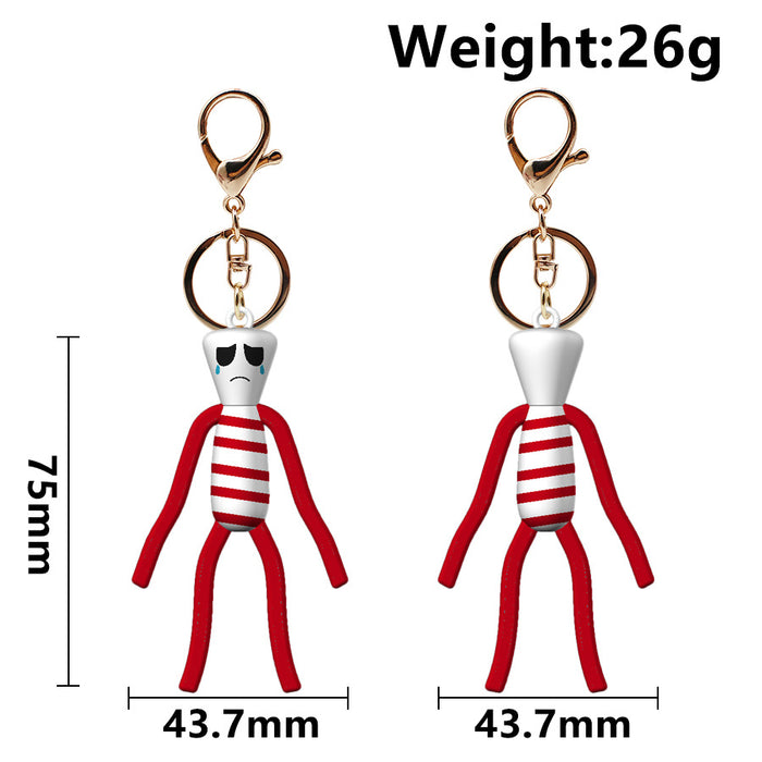 Wholesale Cartoon Game Clown Doll Keychains JDC-KC-HaoAn017