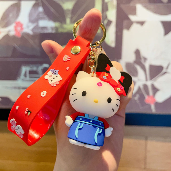 Wholesale Cartoon Doll PVC Keychain JDC-KC-JinG017