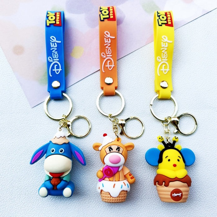 Wholesale PVC Cartoon Doll Keychain JDC-KC-YiChen005