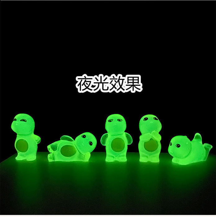 Wholesale 10pcs Luminous 3D Cartoon Jewelry DIY Accessories JDC-FK-YaoL006