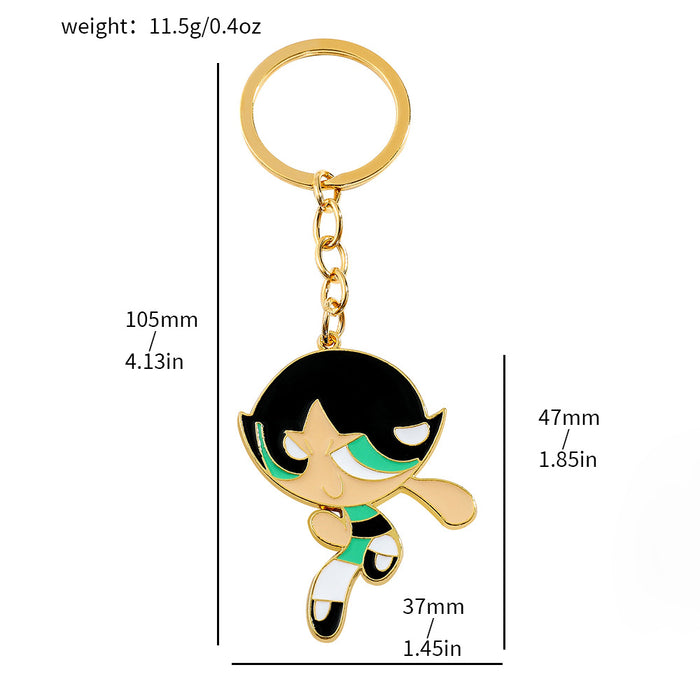 Wholesale Metal Keychain Cartoon Cute (M) JDC-KC-ShaoH010