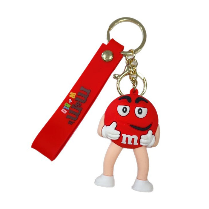 Wholesale Creative PVC Cartoon Couple Keychain