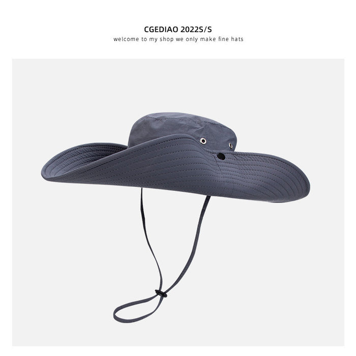 Wholesale Fisherman's hat, sun hat, sunshade hat, sun protection hat, mountain climbing hat