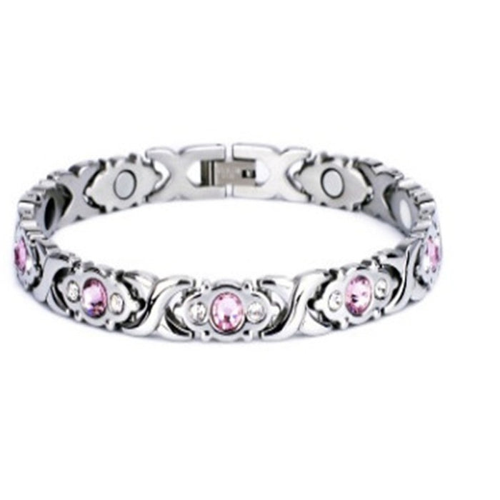 Pulsera magnética de diamantes desmontable al por mayor JDC-BT-YUNJ003