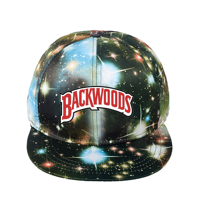 Wholesale Canvas Backwoods Flat Brim Baseball Cap JDC-FH-WuDuomei001