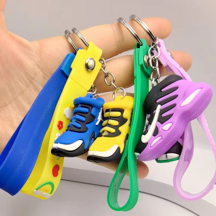 Wholesale PVC Sneaker Model Keychain JDC-KC-HanR005