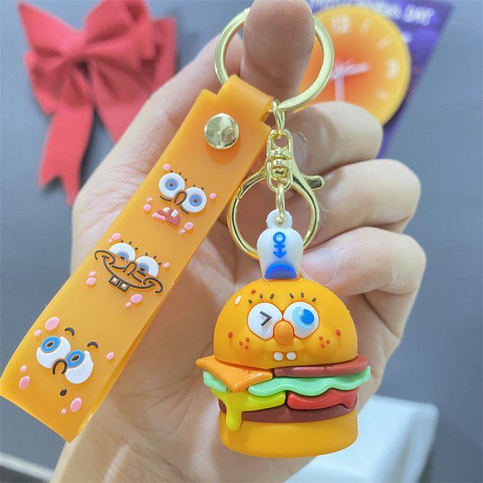 Wholesale PVC Cute Cartoon Doll Keychain JDC-KC-WuYi059