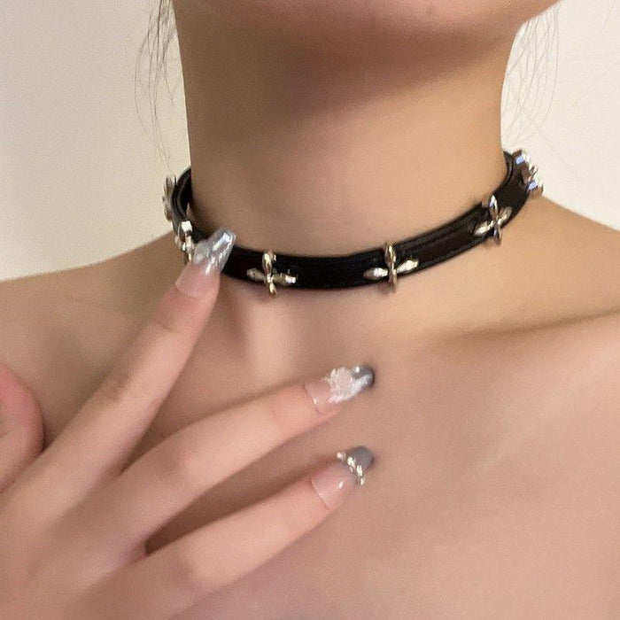 Wholesale  Collar Niche  Leather Necklace