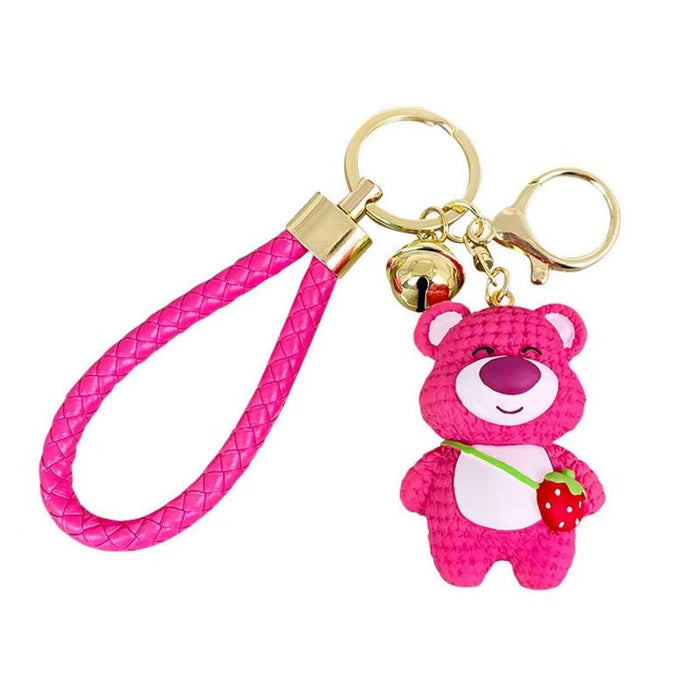 Wholesale Key Chain Pendant  Car Key Pendant Bag Pendant Couple Cartoon Doll Schoolbag