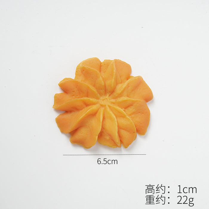 Wholesale Chic PVC Simulated Cookie Pendant Fun Dessert Shaped Ornament Decorative Gift Accessory MOQ≥5