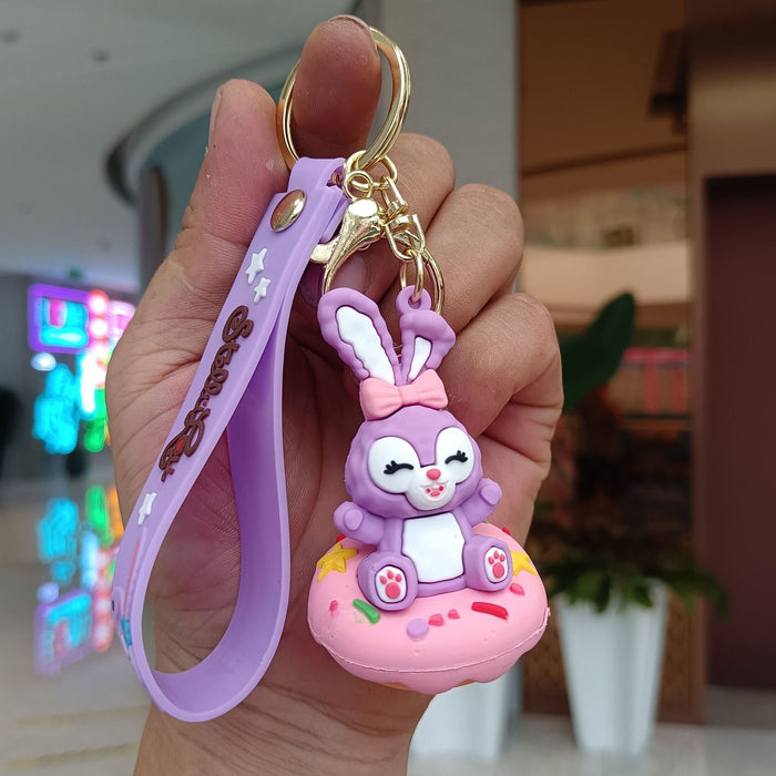 Wholesale PVC Cartoon Doll Keychain JDC-KC-YiChang007