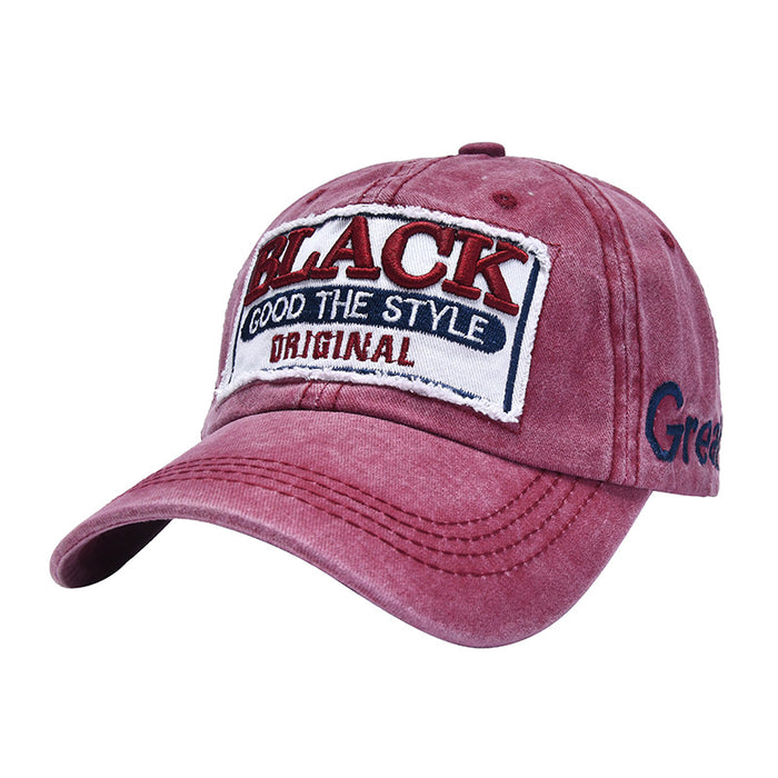 Wholesale Patch Large Letters Three-dimensional Embroidered Cotton Baseball Cap JDC-FH-GuanXiu003