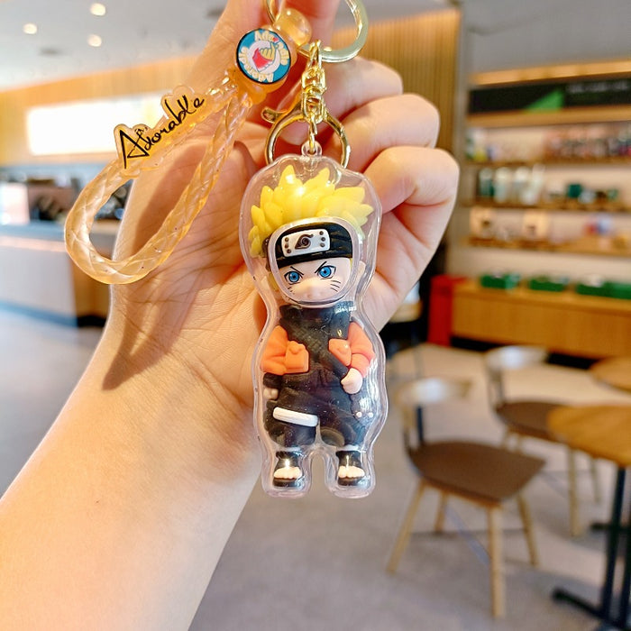 Wholesale Cartoon Doll Silicone Keychain JDC-KC-MingT003