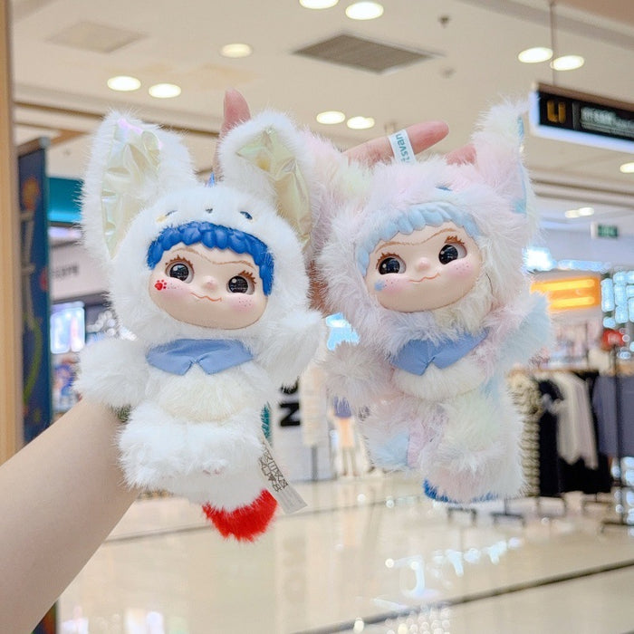 Wholesale Vinyl diary fox rabbit ornaments blind box plush doll