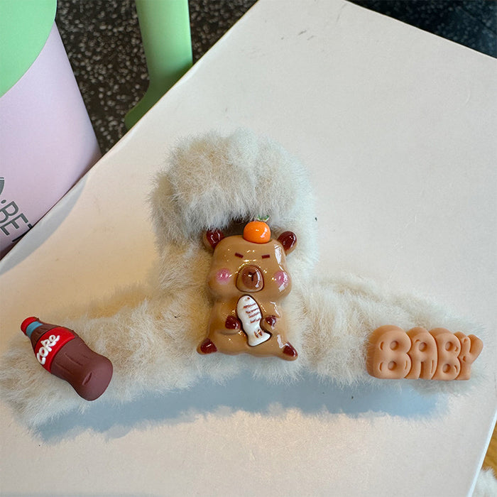 Wholesale Cartoon Animal Hair Accessories Hair Clips