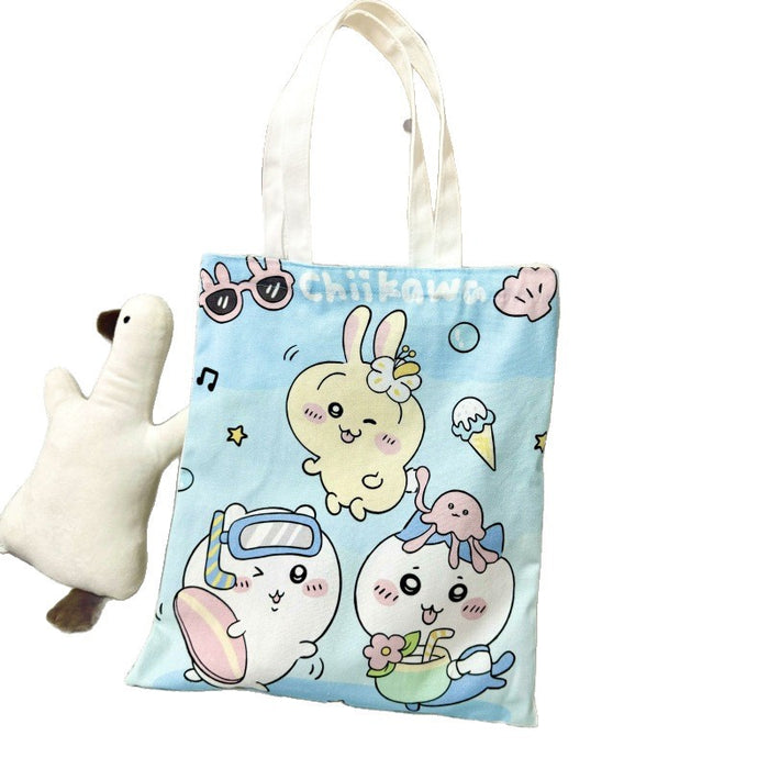 Wholesale Cute Cartoon Large-Capacity Canvas Shoulder Bag