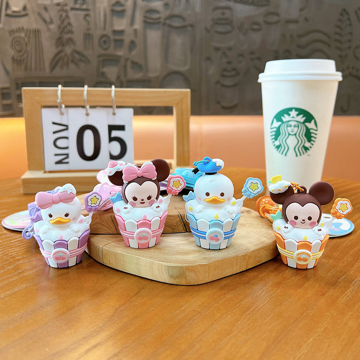 Wholesale Cup Cake Soft Doll PVC Keychain JDC-KC-YanG030