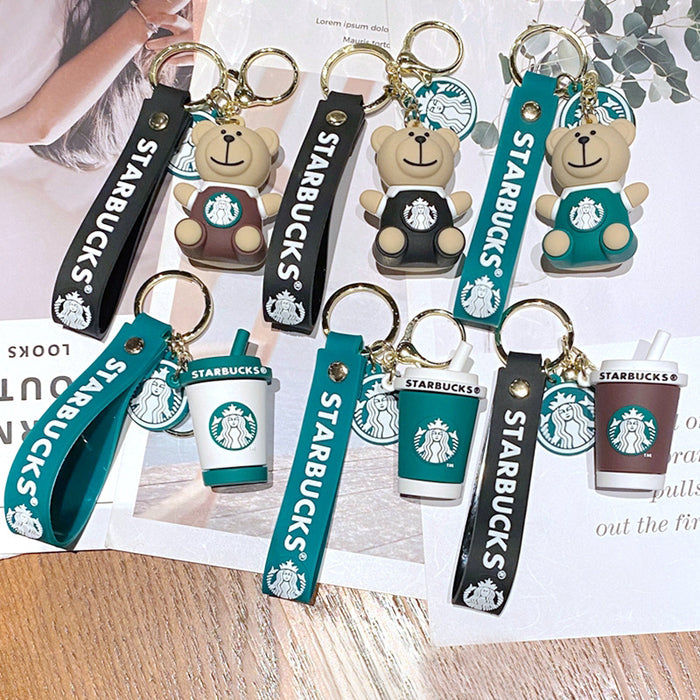 Wholesale Keychain Cartoon 3D Doll Car Keychain Pendant