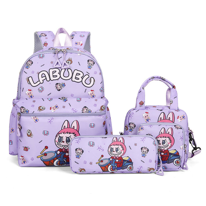 Wholesale Cartoon Four-piece Children' s Backpack Bags