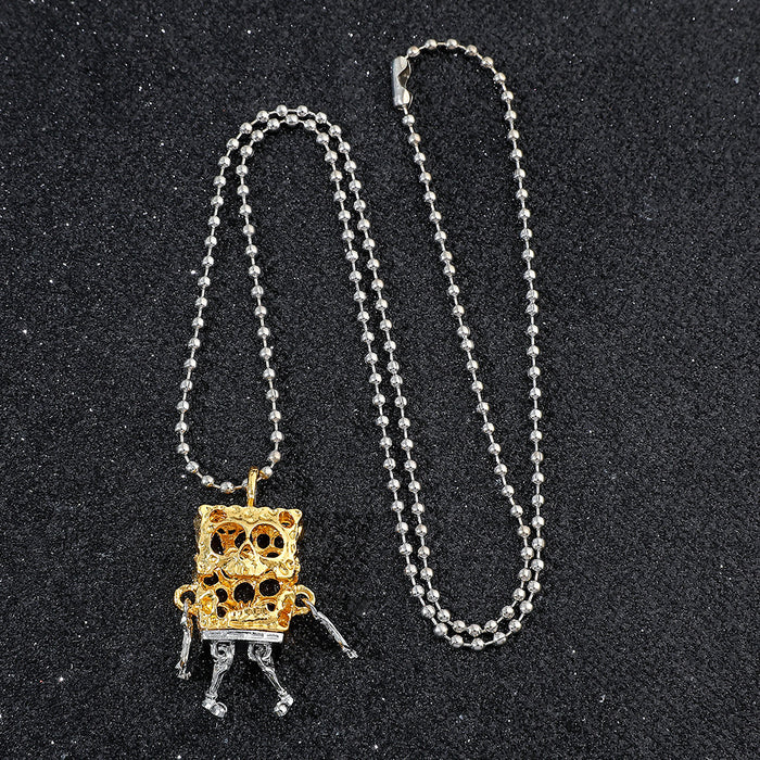 Wholesale Hollow Skeleton Long Necklace