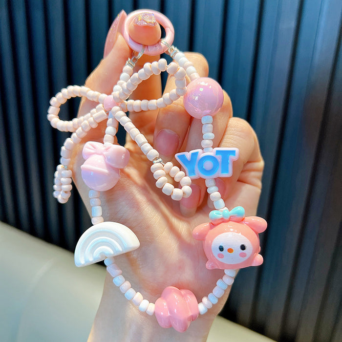 Wholesale Acrylic Cartoon Doll Keychain JDC-KC-WoA041