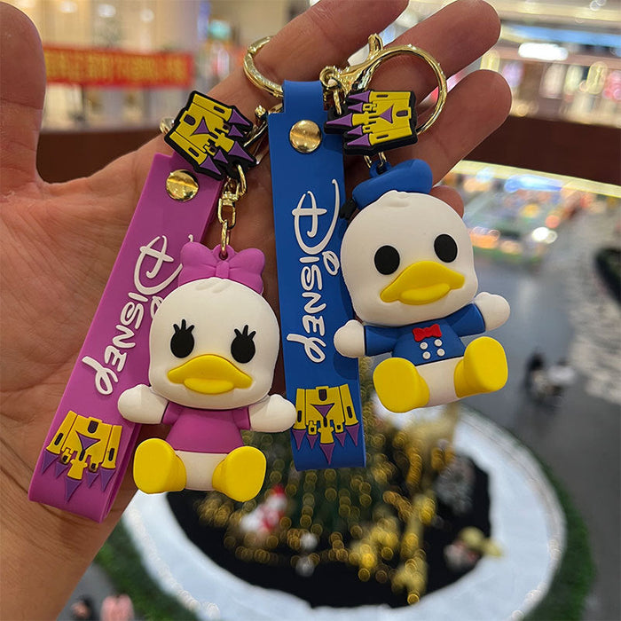 Wholesale Keychains PVC Hardware Cute Cartoon (M) JDC-KC-MiaoY045