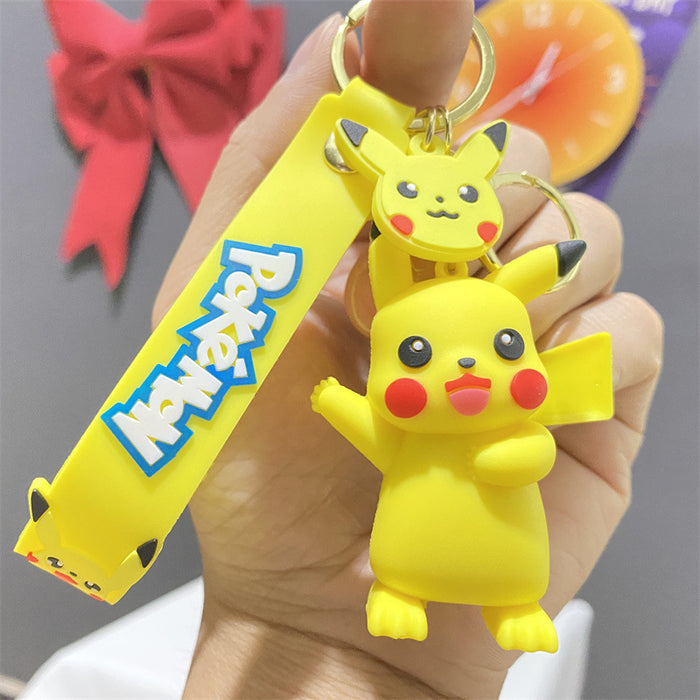 Wholesale PVC Cartoon Doll Keychain JDC-KC-WuYi221