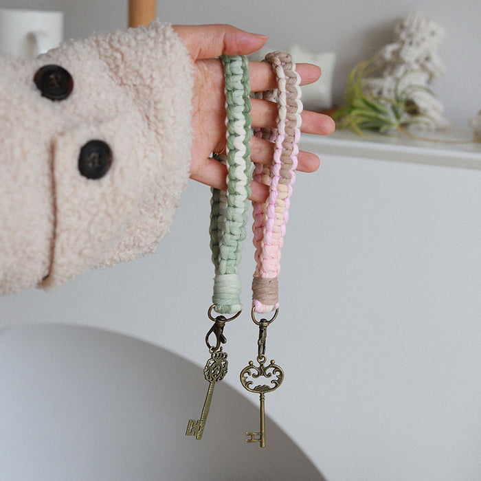 Wholesale Bohemian Cotton Rope Keychains