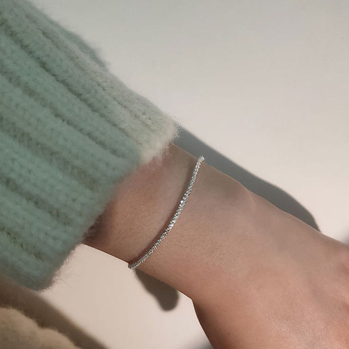 Wholesale silver bracelet for women starry shiny bracelet girlfriends gift jewelry