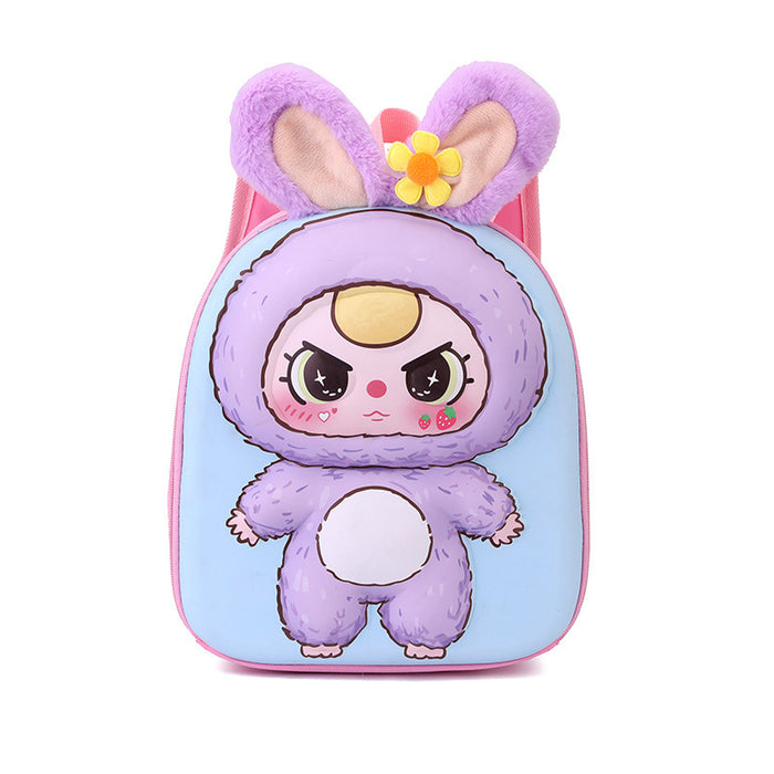 Wholesale Children's Schoolbag Plush Doll Cartoon Backpack Gift