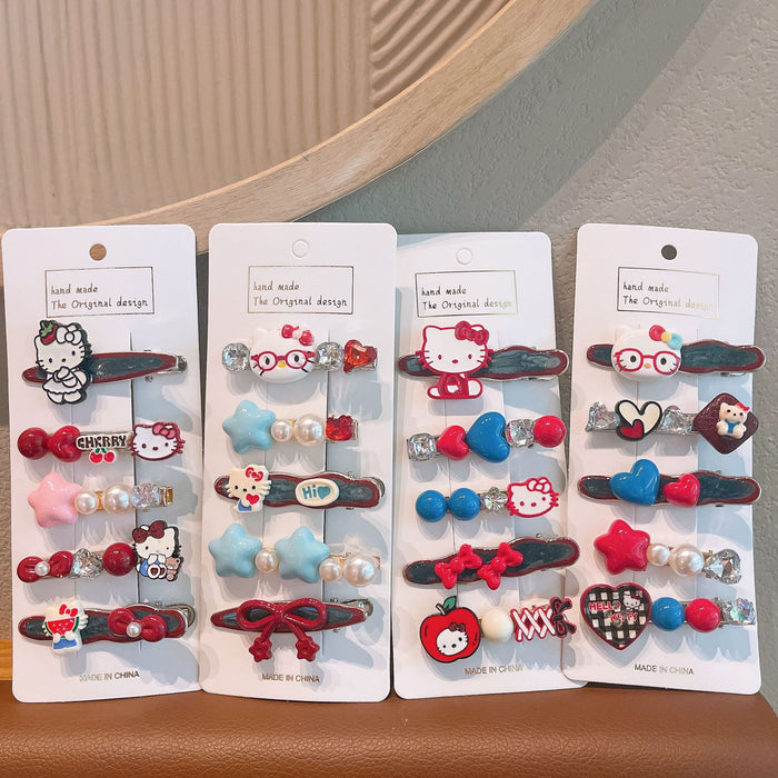 Wholesale Cartoon cat versatile headband