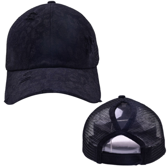 Wholesale cotton leopard Baseball Cap JDC-HT-WenR005