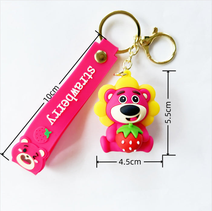 Wholesale PVC Cartoon Doll Keychain JDC-KC-WuYi268