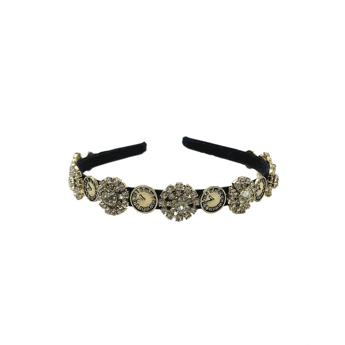 Wholesale Rhinestone Flower Headband JDC-HD-ZC015