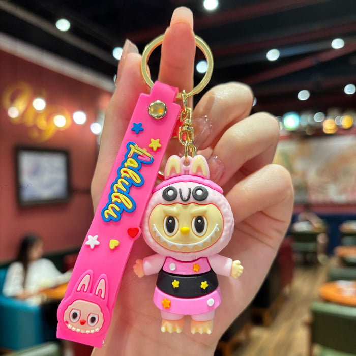 Wholesale New arrival cartoon cute cross-dressing funny doll bag keychain gift pendant