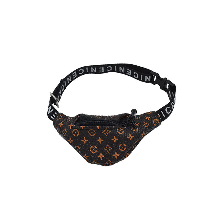 Wholesale Wool cloth messenger bag cotton doll waist bag change clothes accessories