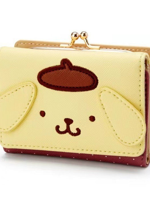 Wholesale Cute PU Leather Zipper Buckle Wallet