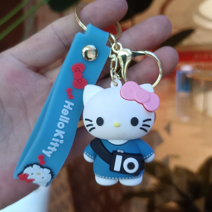 Wholesale Cartoon Silicone Doll Keychain JDC-KC-KuangK033