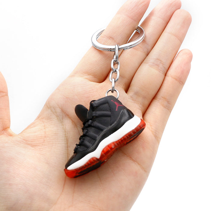 Wholesale PVC Shoe Model Keychain JDC-KC-QLPing003