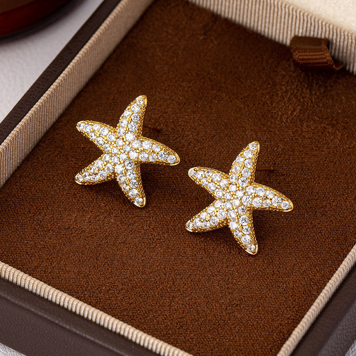 Wholesale Snowflake Pearl Earrings for Women