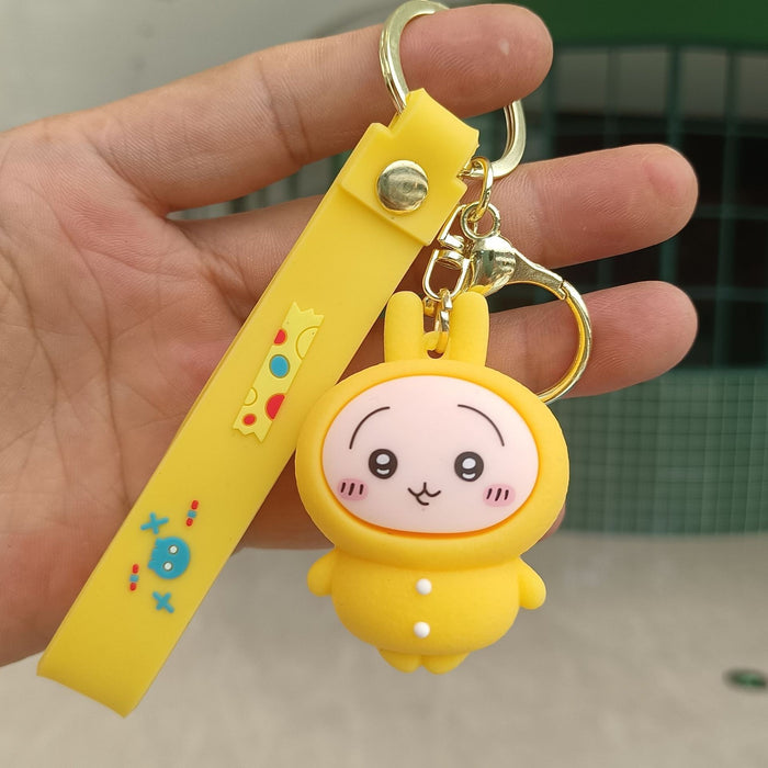 Wholesale PVC Cartoon Doll Keychain JDC-KC-KuangK017