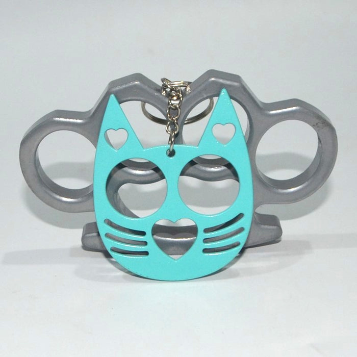 Wholesale Aluminum Alloy Multifunctional Love Cute Cat Keychain JDC-KC-KB021