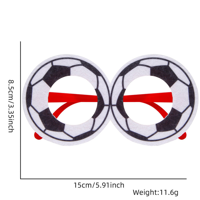 Wholesale 2026 World Cup Fans Glasses Cheer Decoration