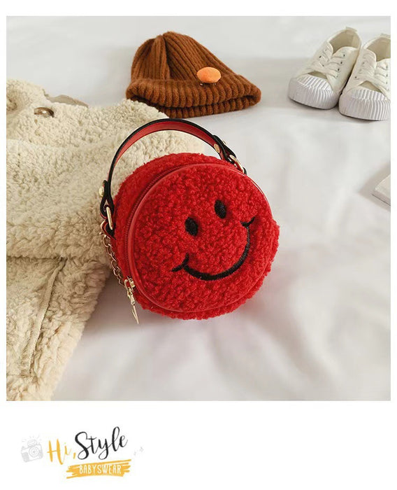 Wholesale Children's bag crossbody bag fashionable plush chain shoulder