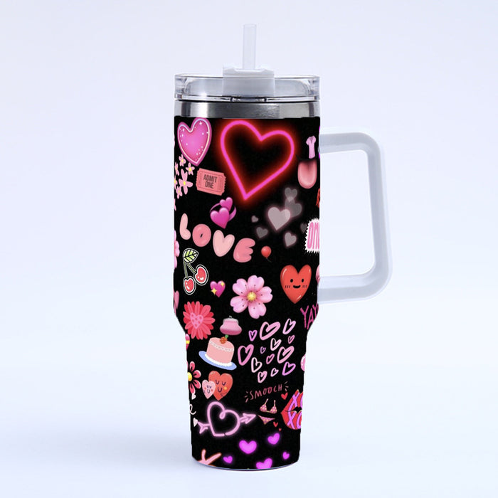 Wholesale Valentine' s Day Insulated Mug 40oz Large Capacity