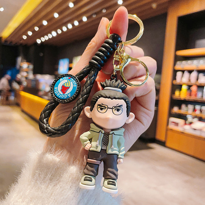 Wholesale Cartoon Doll PVC Keychain JDC-KC-ShuoT010